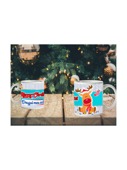 Cană Ceramică Multicoloră 300ml 1buc