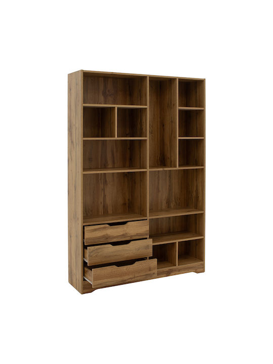 Bücherregal Lucinda Sonoma 120x29.8x180.5cm