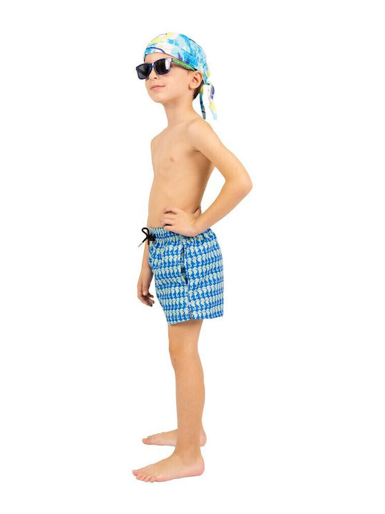 Waves Kids Swimwear Swim Shorts Blue