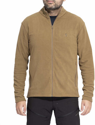 Tac Maven Hunting Cardigan Fleece Brown