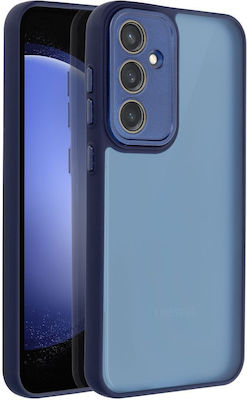 Umschlag Rückseite Gehärtetes Glas / Kunststoff Blau (Xiaomi Redmi)