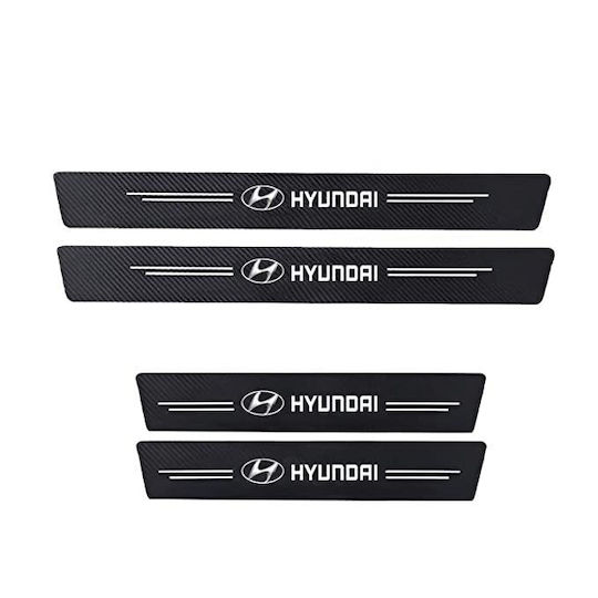 Car Interior Decorative Door Sills 4pcs