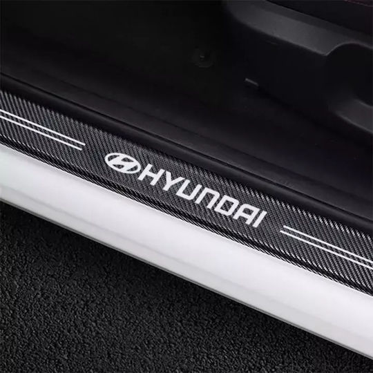 Car Interior Decorative Door Sills 4pcs