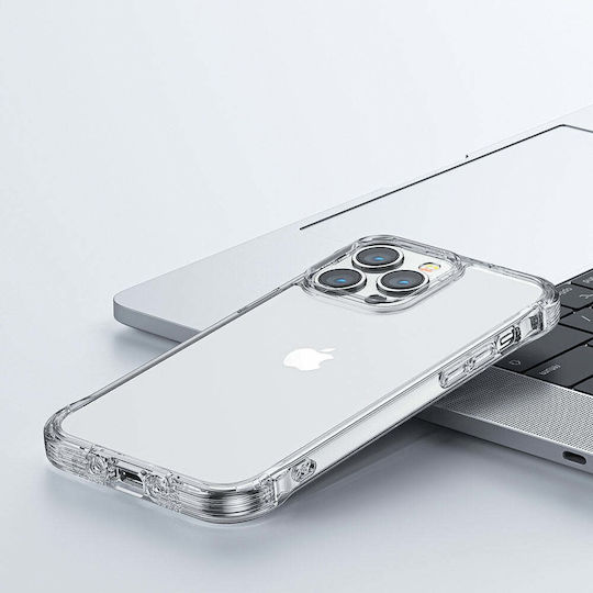 Joyroom Defender Задна корица Силикон / Пластмаса Прозрачен (iPhone 14 Pro Max)