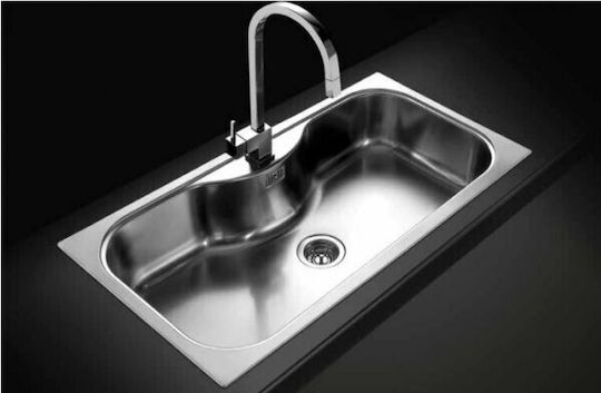 Κολοσσός 1555000 Ένθετος Inox Σατινέ Μ97xΠ50cm Ασημί Κολοσσός 1555000 Ένθετος Inox Σατινέ Μ97xΠ50cm Ασημί