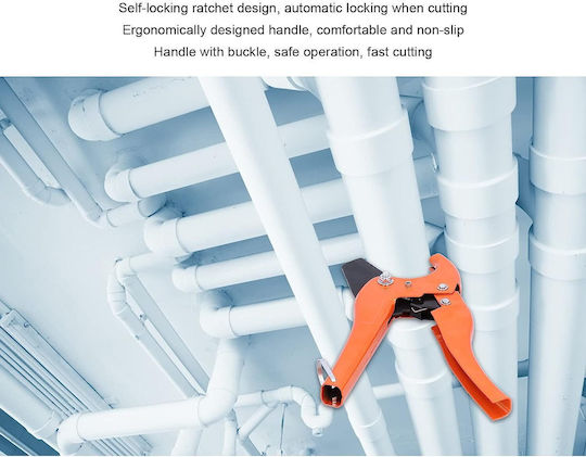 Tăietoare De Țevi Manuală Diametru Maxim De Tăiere 42mm Pentru Plastic / PEX ZE1AG43QWS65A