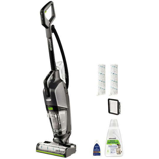 Bissell CrossWave Ηλεκτρική Σκούπα 2 σε 1 Stick & Χειρός 1100W Γκρι