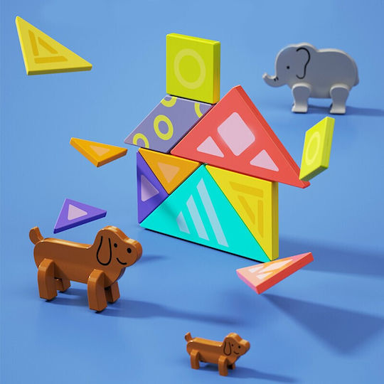 Magnetic Tangram Educational Game