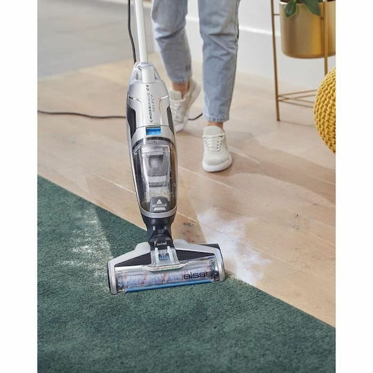 Bissell Crosswave Електрическа Вертикална Прахосмукачка Stick 560W Сива