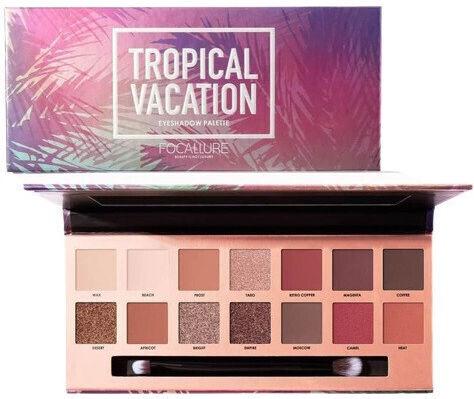 Focallure Палитра със сенки за очи Матов в течна форма Tropical Vacation