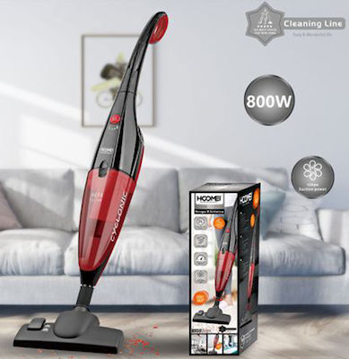 Hoomei Electric Stick Vacuum 800W Red