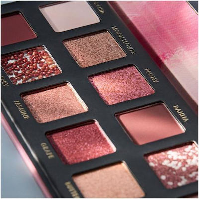 Catrice Cosmetics Slim Eyeshadow Paletă cu Farduri de Pleoape Matifiant Formă Solidă 020 Colors Of Bloom 10.6gr