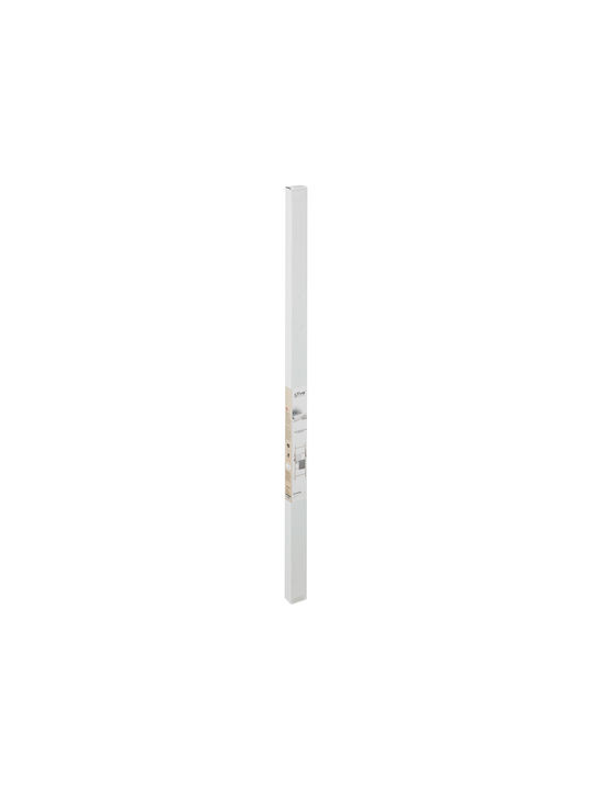 Σκάλα Μπάνιου 5 Θέσεων Επιτοίχια ​44x170cm Καφέ