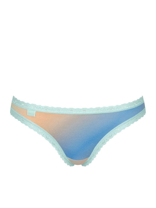24/7 Weekend H Βαμβακερά Femei Brazilia 3Pack cu Dantelă Somone/veraman/ombre