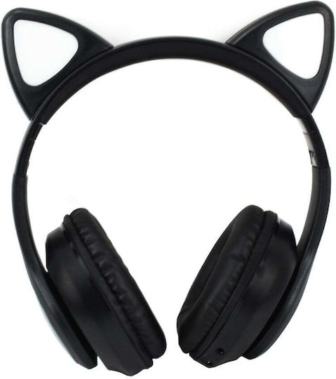 Cat STN28 Ασύρματα / Ενσύρματα On Ear Ακουστικά με Ραδιόφωνο με 5 ώρες Λειτουργίας Μαύρα