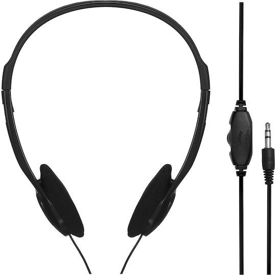 Esperanza EH119 Wired On Ear Headphones Black