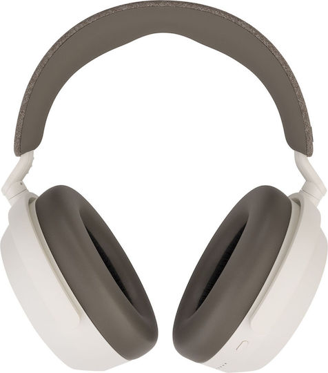 Sennheiser Momentum 4 Wireless / Wired Over Ear Headphones with 60 Hours Playing Time and Quick Charge White