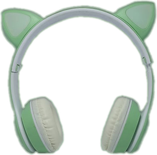 VZV-23Μ Fără fir Bluetooth Pentru copii On Ear Căști cu Radio cu 6 ore de Funcționare Green