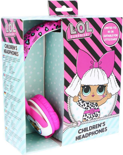 OTL Surprise My Diva Kids Headphones Cu fir Pentru copii On Ear Căști Roz