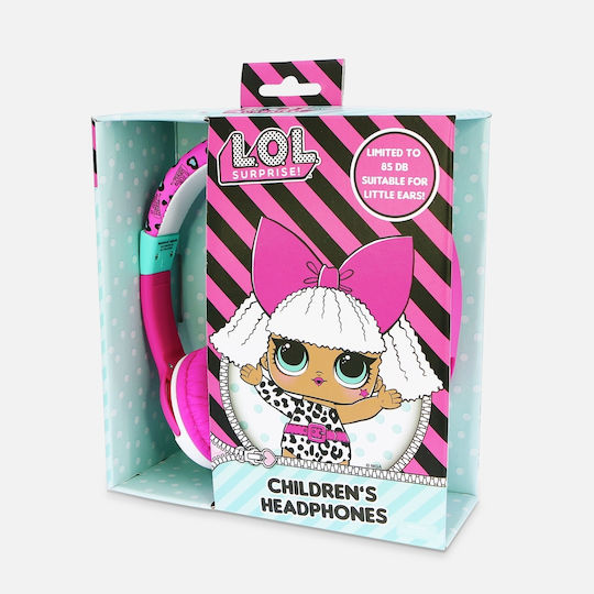 OTL Surprise My Diva Kids Headphones Cu fir Pentru copii On Ear Căști Roz