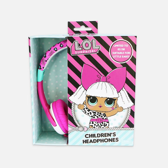 OTL Surprise My Diva Kids Headphones Cu fir Pentru copii On Ear Căști Roz