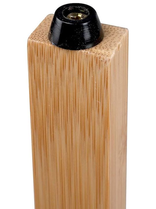 ArteLibre Επιδαπέδια Ραφιέρα Μπάνιου Bamboo με 4 Ράφια 33x32x108.5cm Καφέ