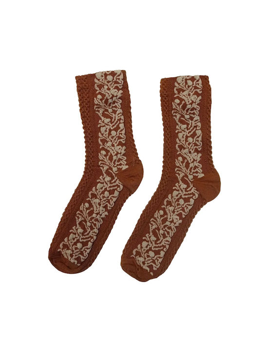 Mdl Women's Socks Brown