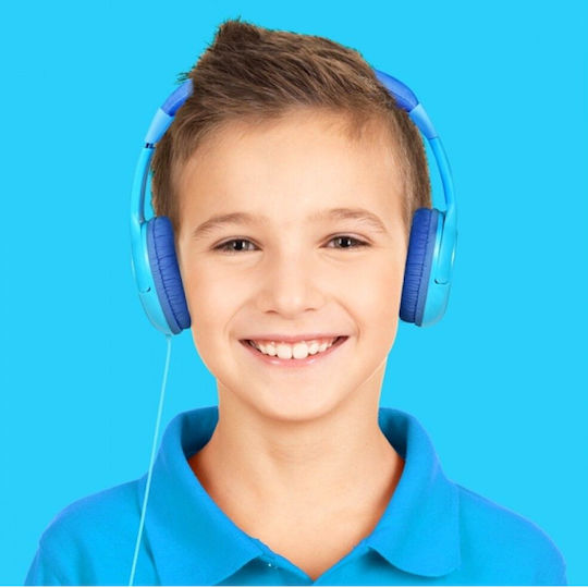 Celly KidsBeat Ενσύρματα Παιδικά On Ear Ακουστικά Γαλάζια