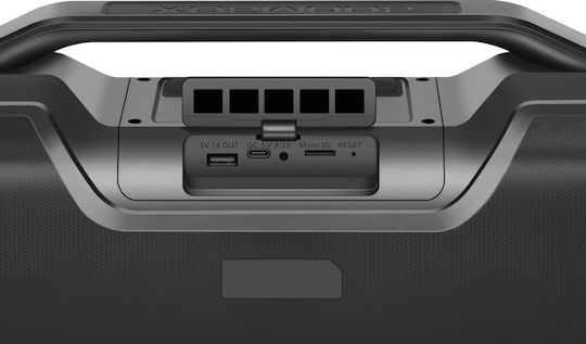 Defender Beatbox 50 Bluetooth Speaker 50W with Battery Life up to 6 hours Black