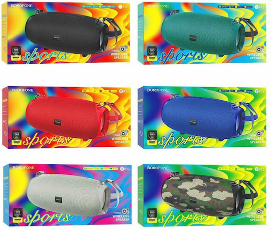 Borofone BR12 Amplio Bluetooth високоговорител 10W с радио и живот на батерията до 2.5 часа Сив