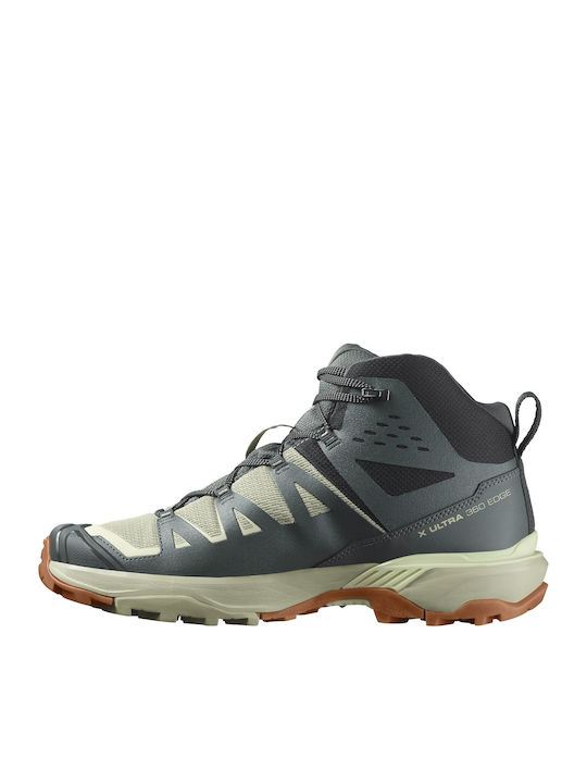 Salomon X Ultra 360 Edge Men's Hiking Waterproof Boots With Gore-Tex Membrane Gray