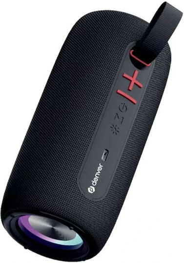 Denver BTL-360B Bluetooth-Lautsprecher 10W mit Akkulaufzeit bis zu 3 Stunden Schwarz