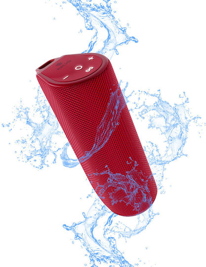 NGS Roller Reef Αδιάβροχο Ηχείο Bluetooth 10W με Διάρκεια Μπαταρίας έως 4 ώρες Κόκκινο