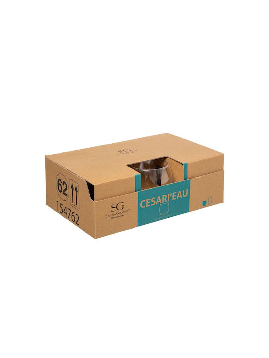 Secret de Gourmet Σετ Ποτήρια Νερού από Γυαλί 400ml 6τμχ