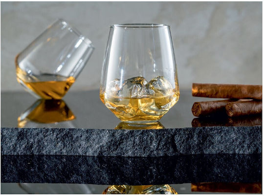 Uniglass Ποτήρι Ουίσκι από Γυαλί 410ml