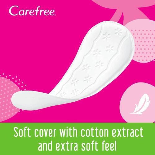 Carefree Cotton Feel Normal Aloe Vera Tägliche Damenbinde 76 Stück Frauen