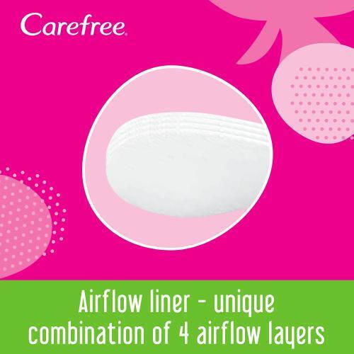 Carefree Cotton Feel Normal Aloe Vera Tägliche Damenbinde 76 Stück Frauen