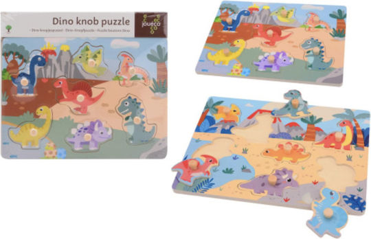 Wooden Kids Peg Puzzle Joueco