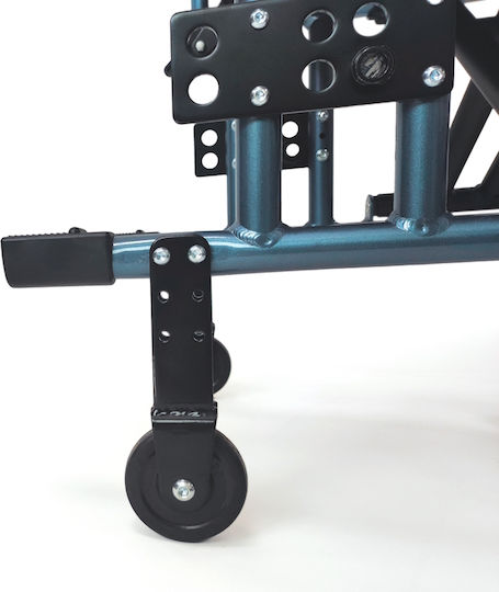 Vita Orthopaedics Vita Orthopaedics Folding Light Type Wheelchair 24 Inches Blue