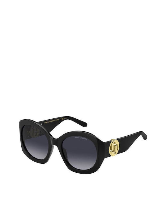 Marc Jacobs Sonnenbrillen mit Schwarz Rahmen und Schwarz Verlaufsfarbe Linse MARC722/S-8079O-56