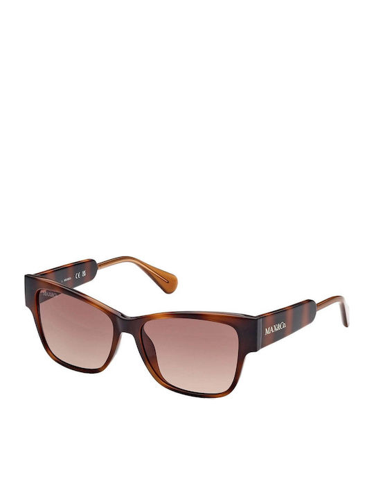 Max & Co Sonnenbrillen Schwarze mit Horn umrandetem Rahmen Max & Co Sonnenbrillen Schwarze mit Horn umrandetem Rahmen