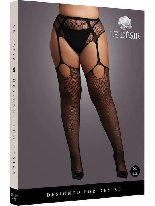 Shots Sexy Black Socks