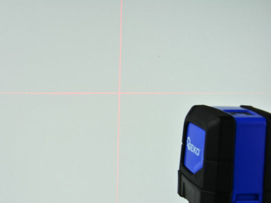 Geko Αυτορυθμιζόμενο Γραμμικό Αλφάδι Laser Κόκκινης Δέσμης με Εύρος Εργασίας 20m