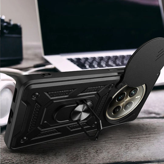 Back Cover Metalic Negru (Realme 12 Pro - Traducere: Realme 12 Pro)