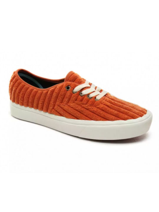 Vans Jumbo Cord Comfycush Authentic Herren Sneakers Orange