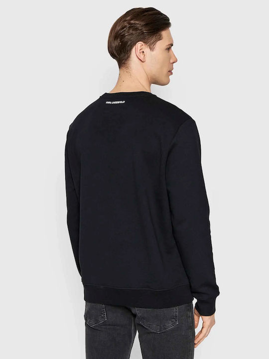 Karl Lagerfeld Herren Sweatshirt Schwarz