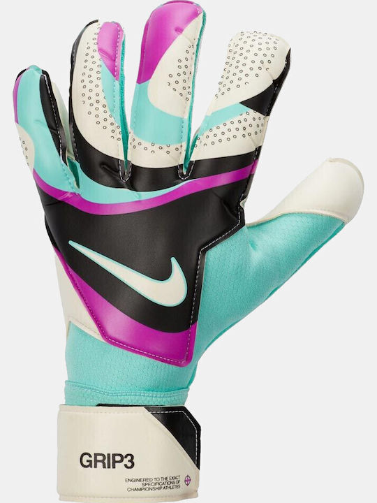 Nike GRIP 3 Γάντια Τερματοφύλακα Ενηλίκων Πολύχρωμα