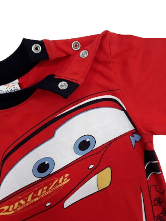 Παιδικό T-shirt Κόκκινο Hot Wheels
