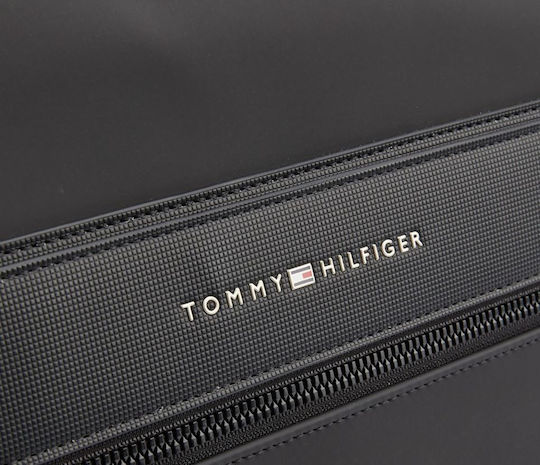Tommy Hilfiger Geantă de voiaj Negru din Piele sintetica L30xW25xH30cm