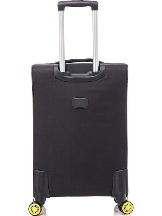 Cardinal Oblivion Cabin Travel Suitcase Fabric Black with 4 Wheels Height 50cm 5100/50